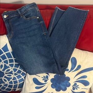 Old Navy Blue Straight Leg Jeans